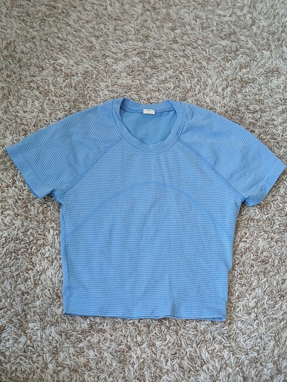 Lululemon Swiftly Tech Cropped Short-Sleeve Shirt Size 2